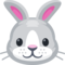 Rabbit Face emoji on Facebook
